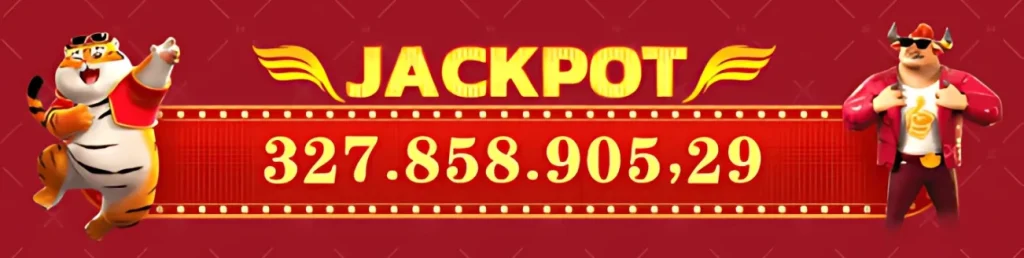 7700Bet Casino jackpot promotion with Fortune Tiger and Fortune Ox characters