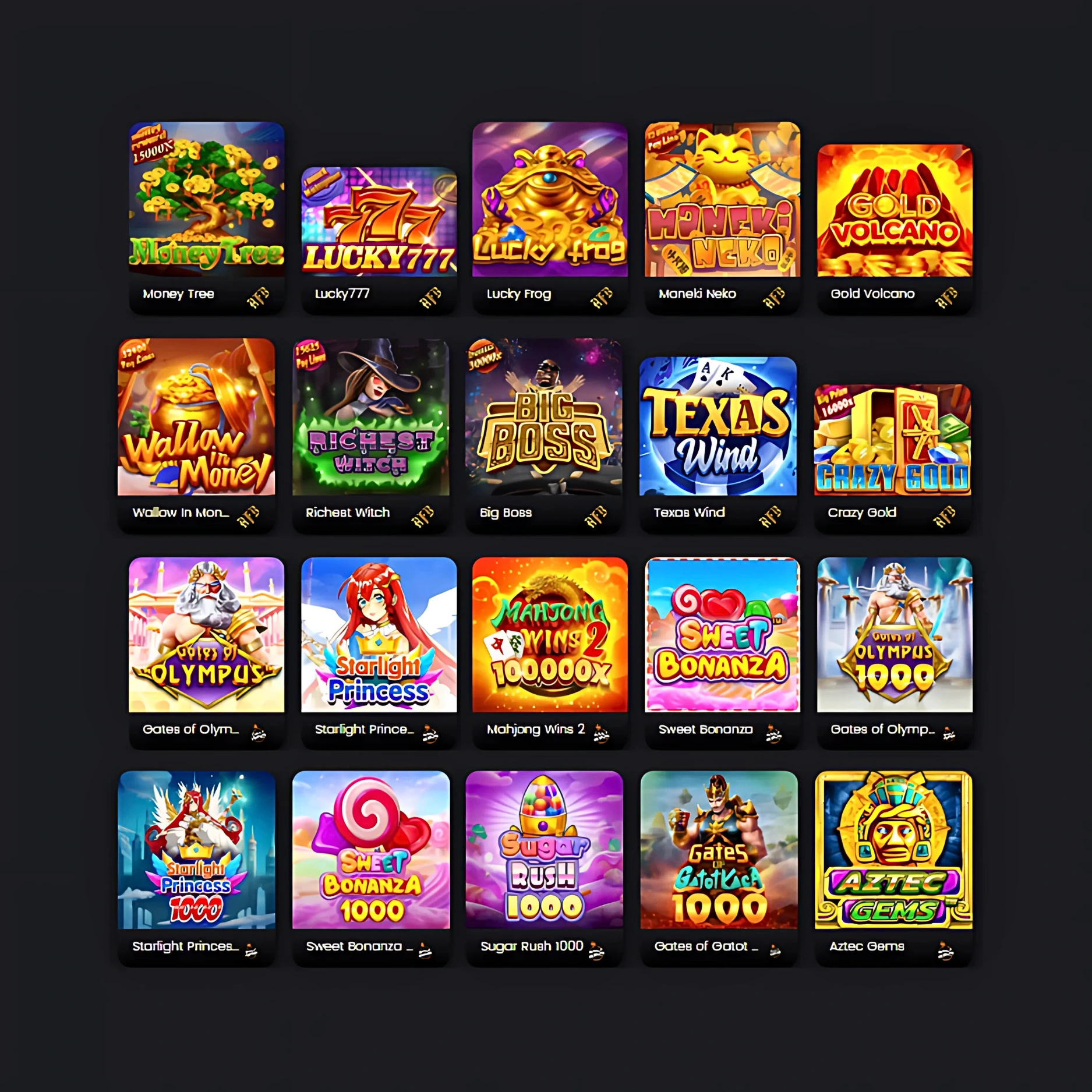 AFBCash Casino recommended and hot games!