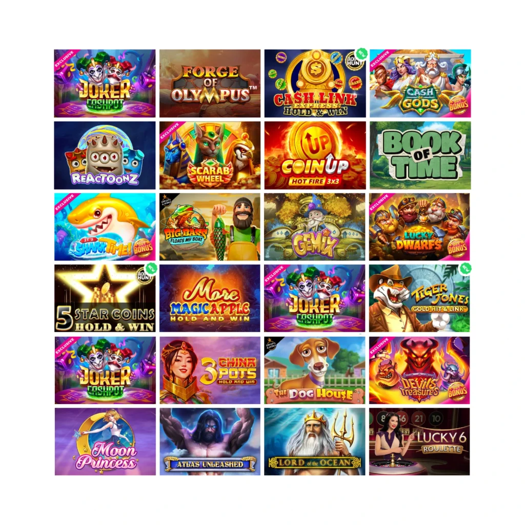 Alf casino top and popular games and slots