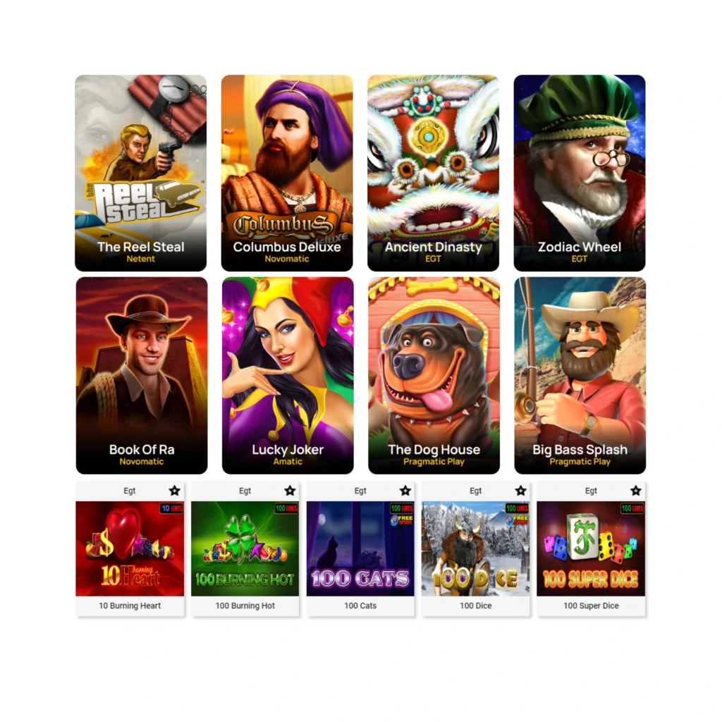 All Casino slot games