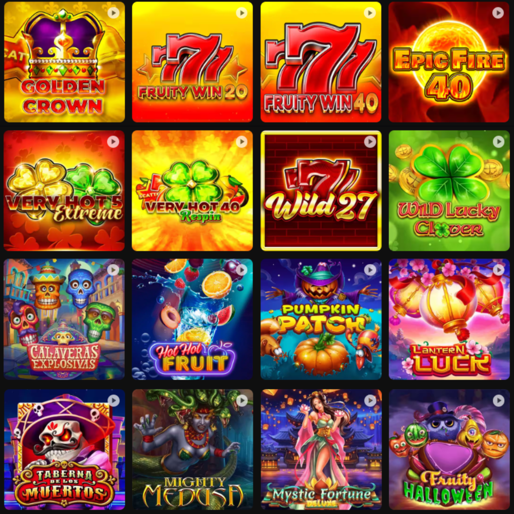 Amazingbet slot games