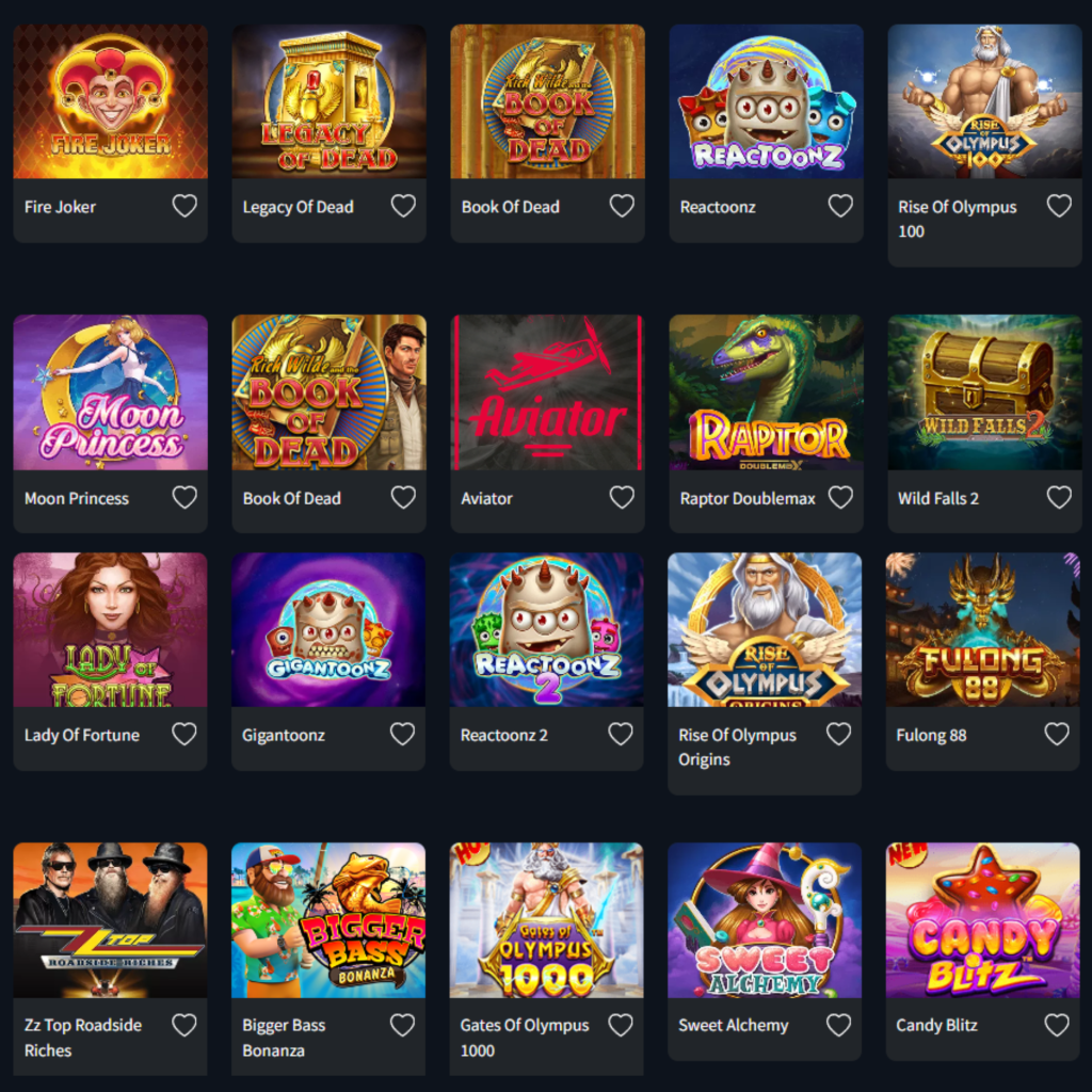 America777 casino slot games