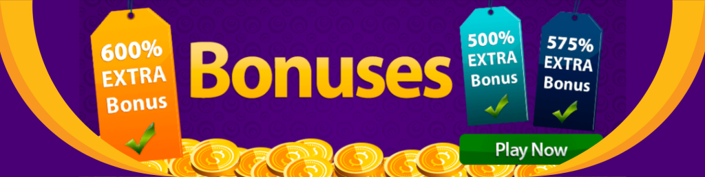 Bonuses when you play now at AmigoBingo!