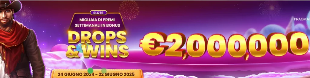 Bet Match Casino €2,000,000 Drops & Wins promotion