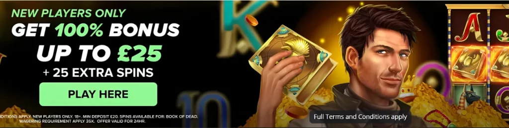 BetGrouse Casino bonus offer for new players with spins