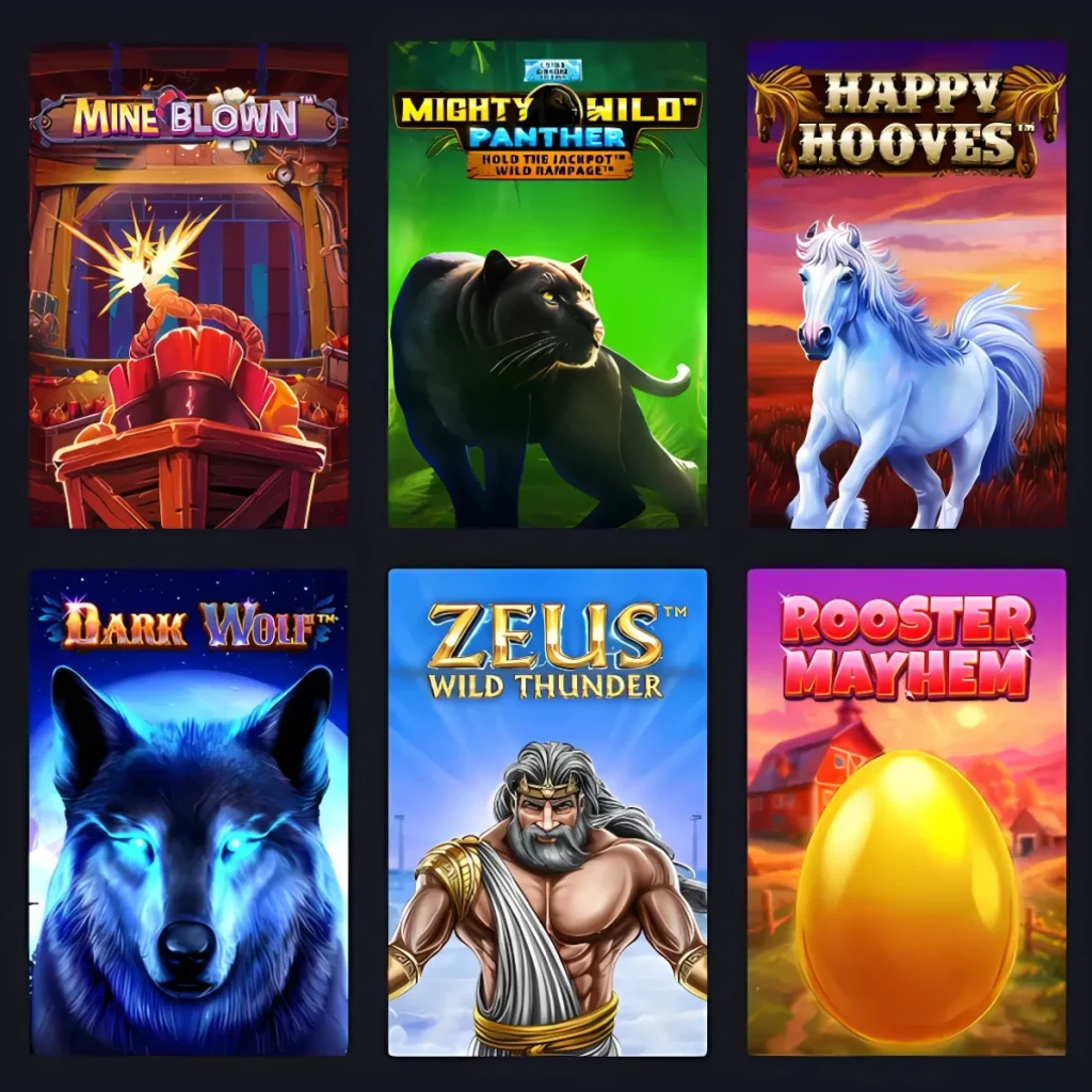 Popular slot games available at BetMorph Casino