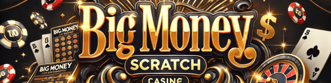 BigMoneyScratch Casino Banner

